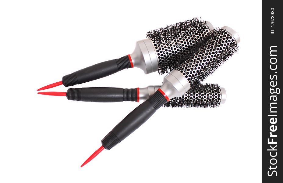 Tools for hairdressing professional, working,hairbrush