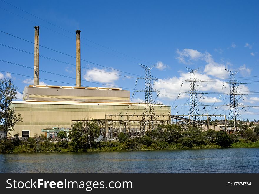 An image of a power station in Australia.