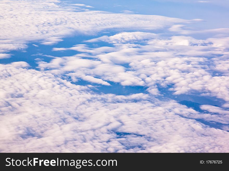 Sky and cloud take from a plane. Sky and cloud take from a plane