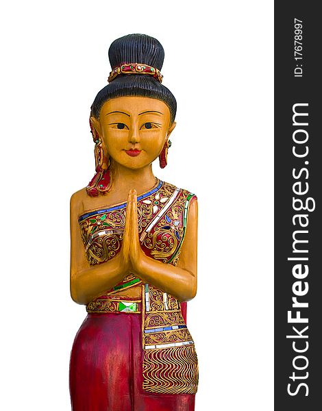 Wood carving handicraft indigenous to Thailand. Wood carving handicraft indigenous to Thailand.