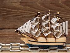 Model Ship Royalty Free Stock Photos Model Ship Royalty Free Stock Photos