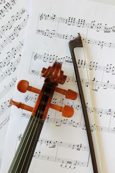 Violin Head Stock Images
