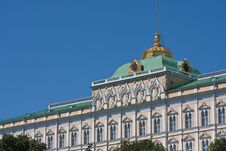 Moscow. Grand Kremlin Palace Royalty Free Stock Photos Moscow. Grand Kremlin Palace Royalty Free Stock Photos