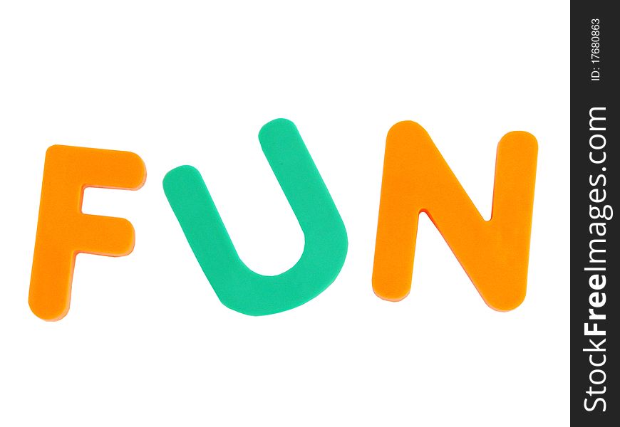 Fun Word Isolated