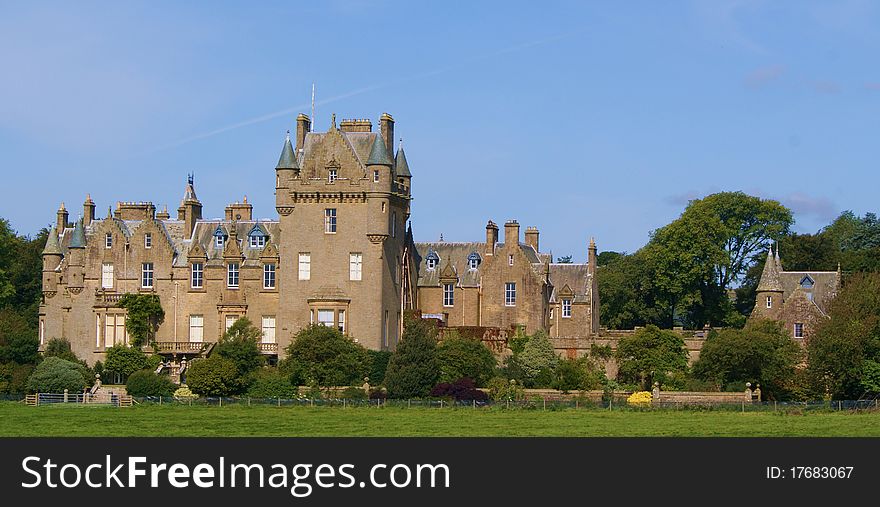 A scottish castle in galloway