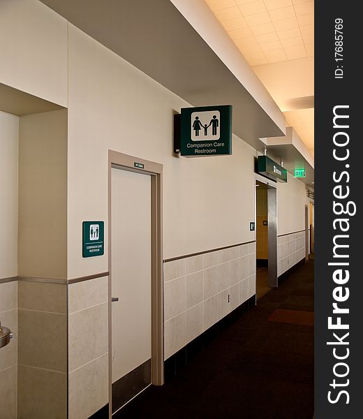 Companion Care Restroom