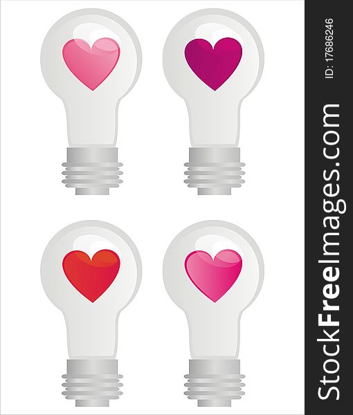 Lamps With Hearts