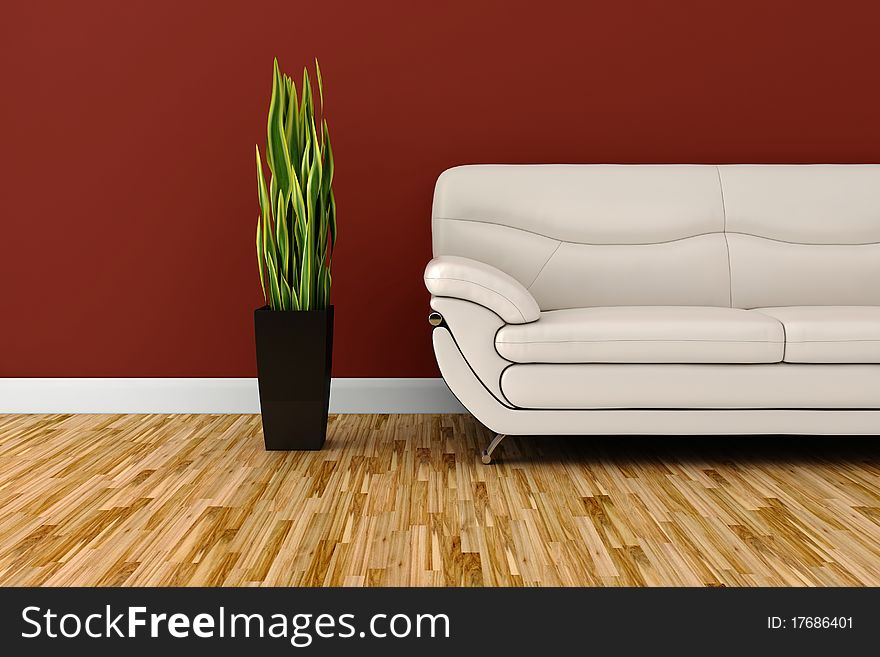 3d Interior Studio Render