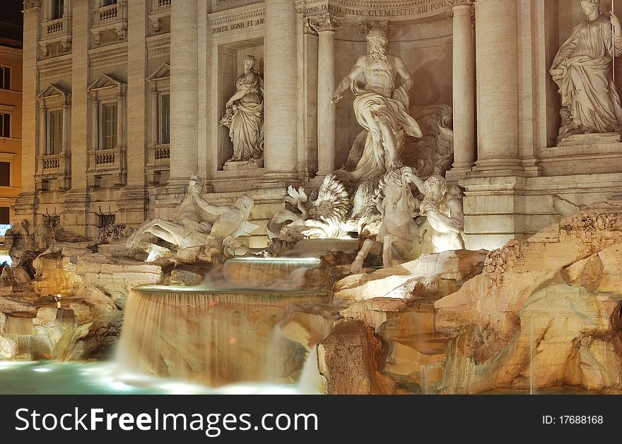 The Trevi Fountain is the largest and one of the most famous fountains of Rome, and is unanimously considered one of the most famous fountains in the world. The Trevi Fountain is the largest and one of the most famous fountains of Rome, and is unanimously considered one of the most famous fountains in the world