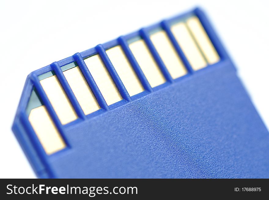 Close-up Memory Card