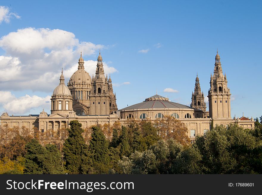 Montjuic National Palace Barcelona, Spain