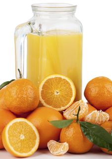Orange Juice And Oranges Stock Photos Orange Juice And Oranges Stock Photos