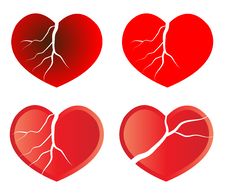 Broken Heart Royalty Free Stock Photos Broken Heart Royalty Free Stock Photos