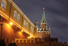 Moscow Kremlin Tower Stock Image