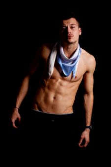 Muscular Male Body Royalty Free Stock Photo Muscular Male Body Royalty Free Stock Photo