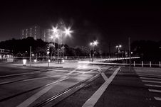 Busy Traffic In Hong Kong At Night Royalty Free Stock Images Busy Traffic In Hong Kong At Night Royalty Free Stock Images