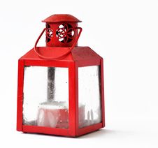 Red Candle Lantern Stock Image Red Candle Lantern Stock Image