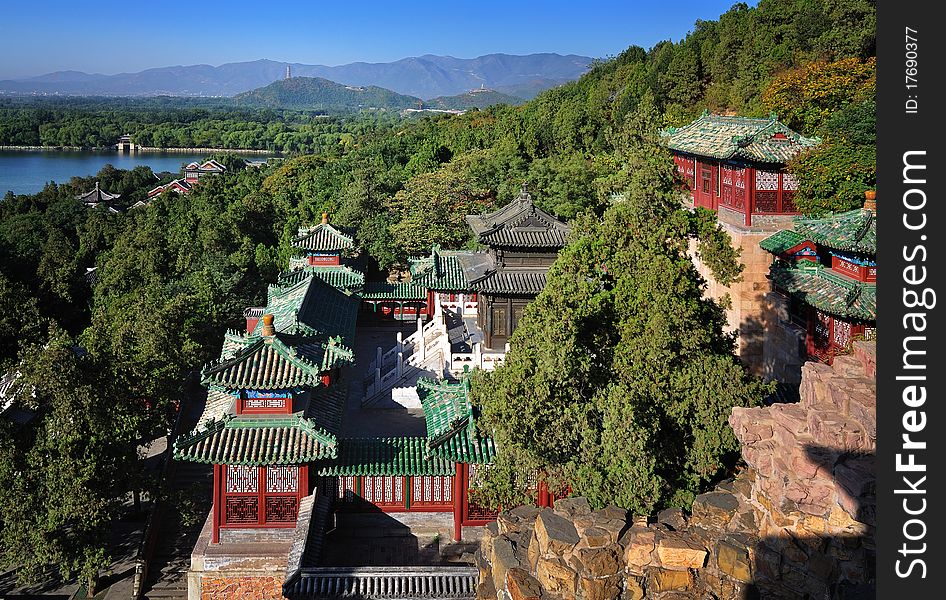 The Summer Palace is  the most famous  emperor garden in china. The Summer Palace is  the most famous  emperor garden in china.