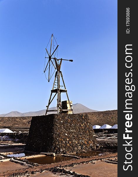 Salt Refinery, Saline From Janubio, Lanzarote