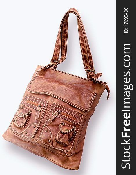 Leather purse for teenage girls. Leather purse for teenage girls