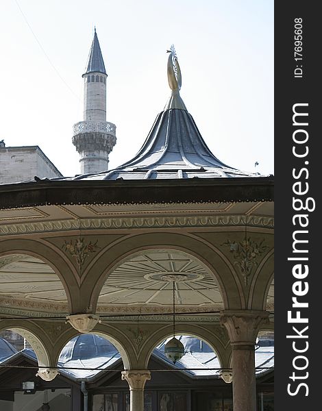 Mevlana Museum Mosque In Konya, Turkey