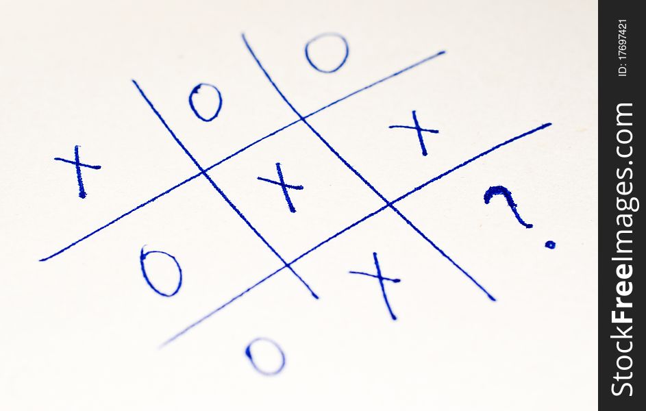 Tic Tac Toe- a friendly game for sharp minds to outwit your opponents.