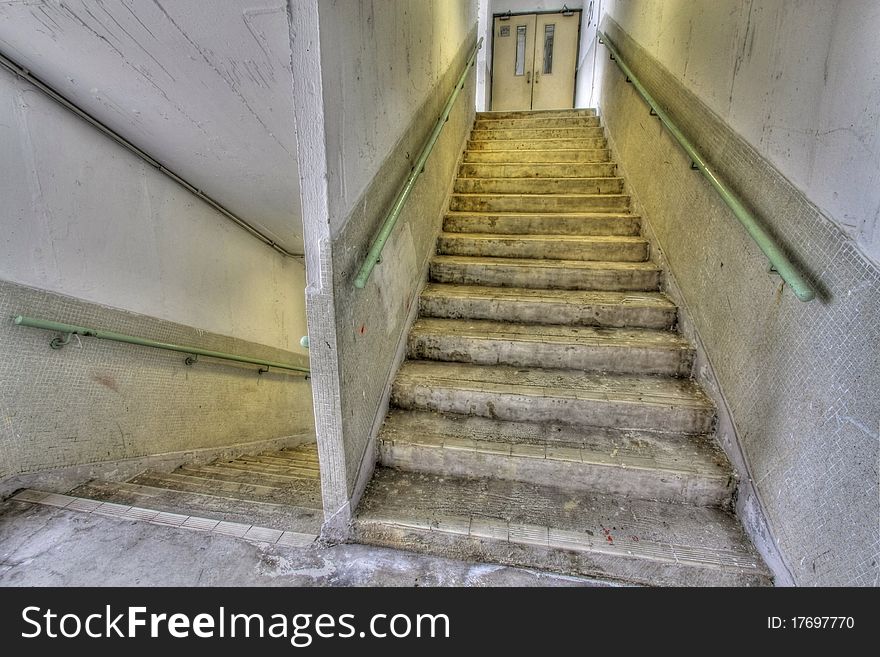 Stairs In HDR