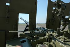 Anti-aircraft Gun. Stock Images Anti-aircraft Gun. Stock Images