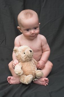 Bear Baby Stock Photo