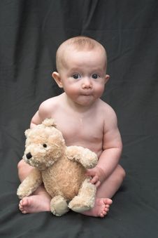 Bear Baby Royalty Free Stock Photo