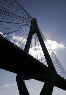 Anzac Bridge Royalty Free Stock Photos Anzac Bridge Royalty Free Stock Photos
