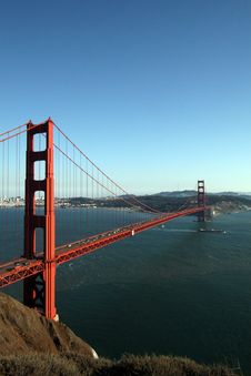 Golden Gate Bridge Royalty Free Stock Photography Golden Gate Bridge Royalty Free Stock Photography