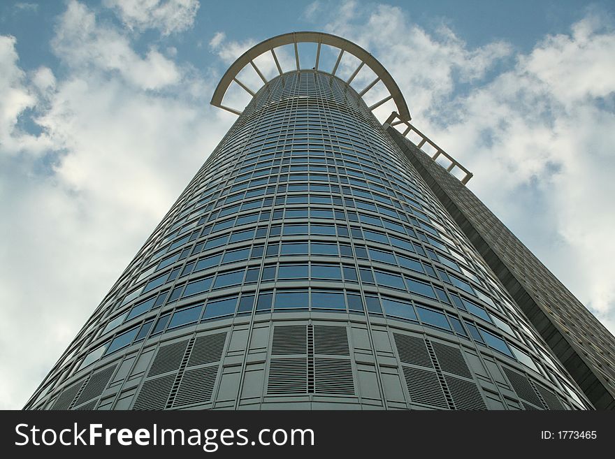 Skyscraper of the VB Group in Frankfurt am Main Germany -Europe. Skyscraper of the VB Group in Frankfurt am Main Germany -Europe