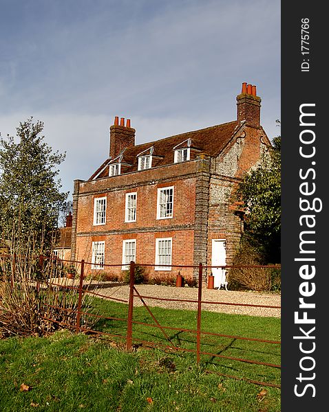 A Grand Country Manor House in Rural England