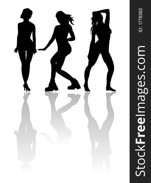 Women silhouettes