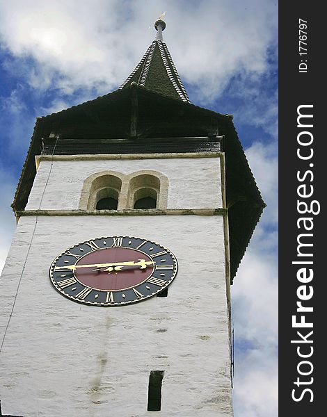 Catholic Church in Interlaken. Switzerland. Catholic Church in Interlaken. Switzerland