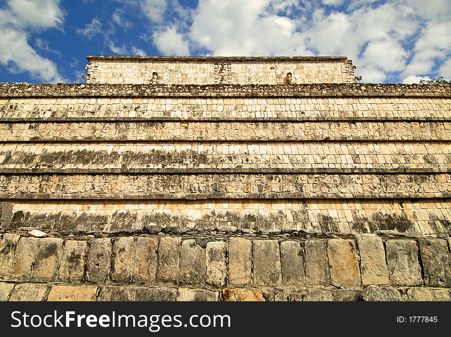Ruins in Chichen Itza, Mexico. Ruins in Chichen Itza, Mexico