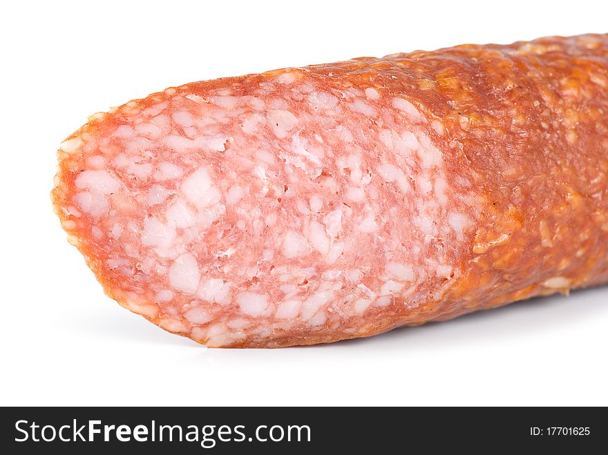 Smoked Sausage Isolated