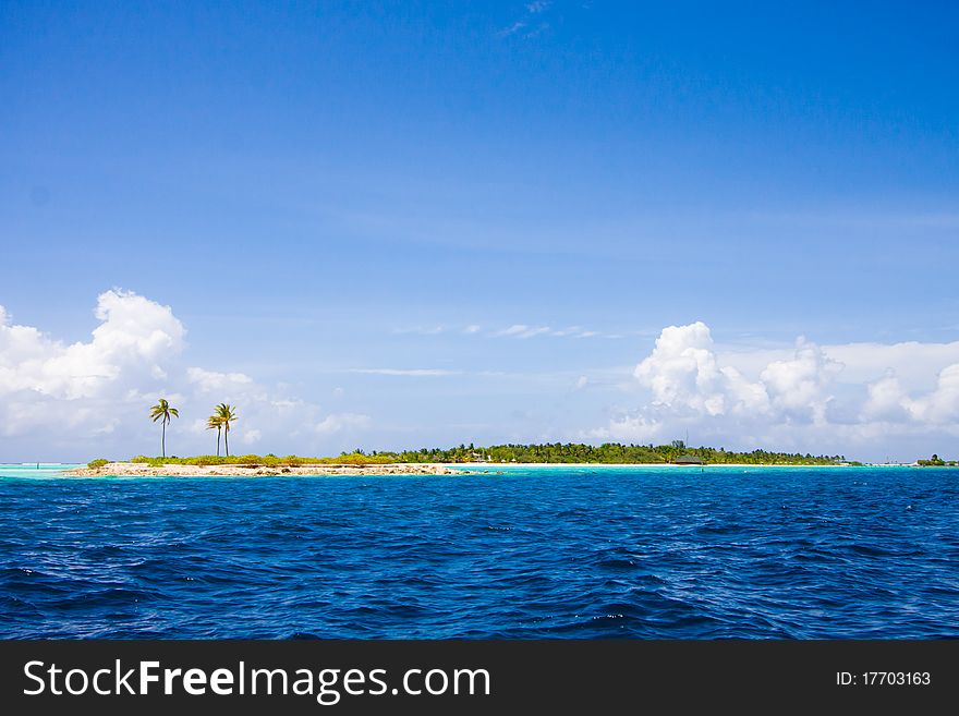 Islands on Maldives