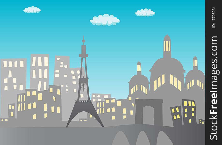 An image of Paris background