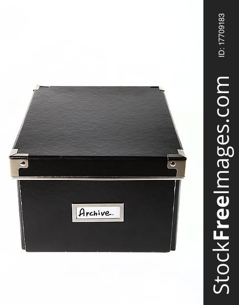 Black Archive Box