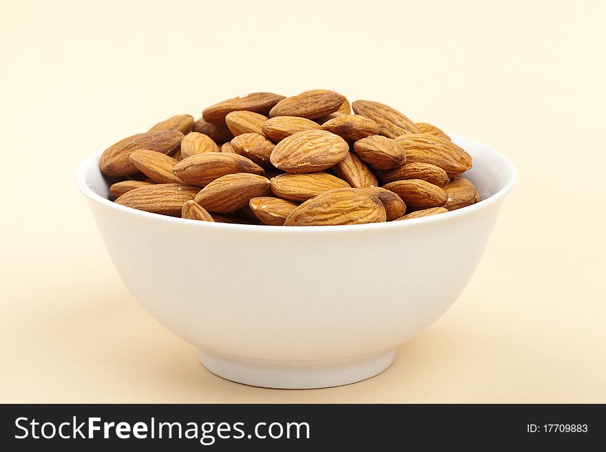 Nuts in a Bowl, almond