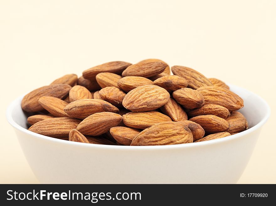 Nuts in a Bowl, almond