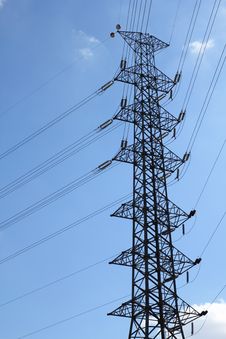 High-voltage Towers. Stock Photos