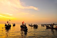 Sunset Over Sea Stock Photo Sunset Over Sea Stock Photo