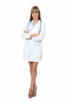 Pretty Female Doctor Stock Photography Pretty Female Doctor Stock Photography