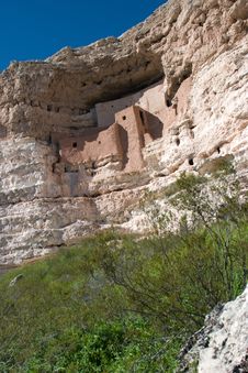 Montezuma S Castle Near Sedona, AZ Royalty Free Stock Images Montezuma S Castle Near Sedona, AZ Royalty Free Stock Images