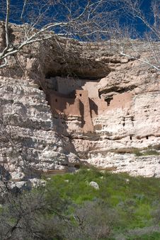 Montezuma S Castle Near Sedona, AZ Stock Photography Montezuma S Castle Near Sedona, AZ Stock Photography