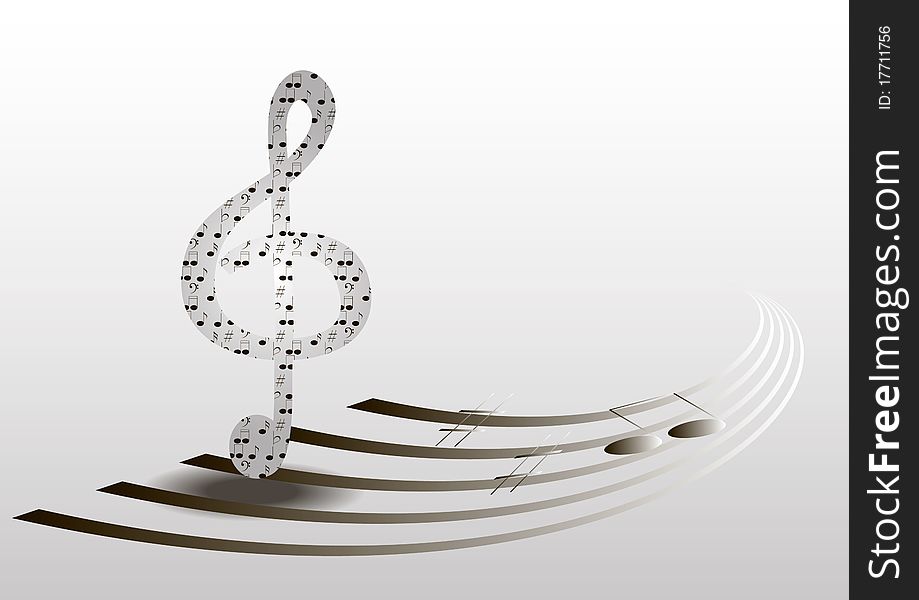 Treble clef