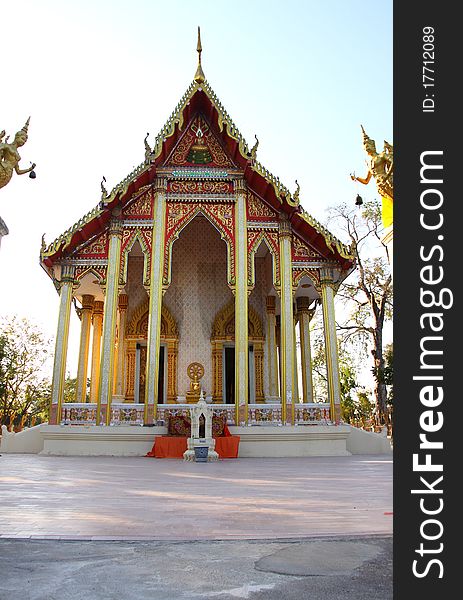 Church buddhism of Thai arts
